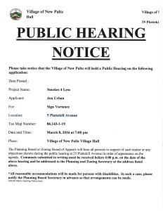 2016-03-08 Public Hearing Notice